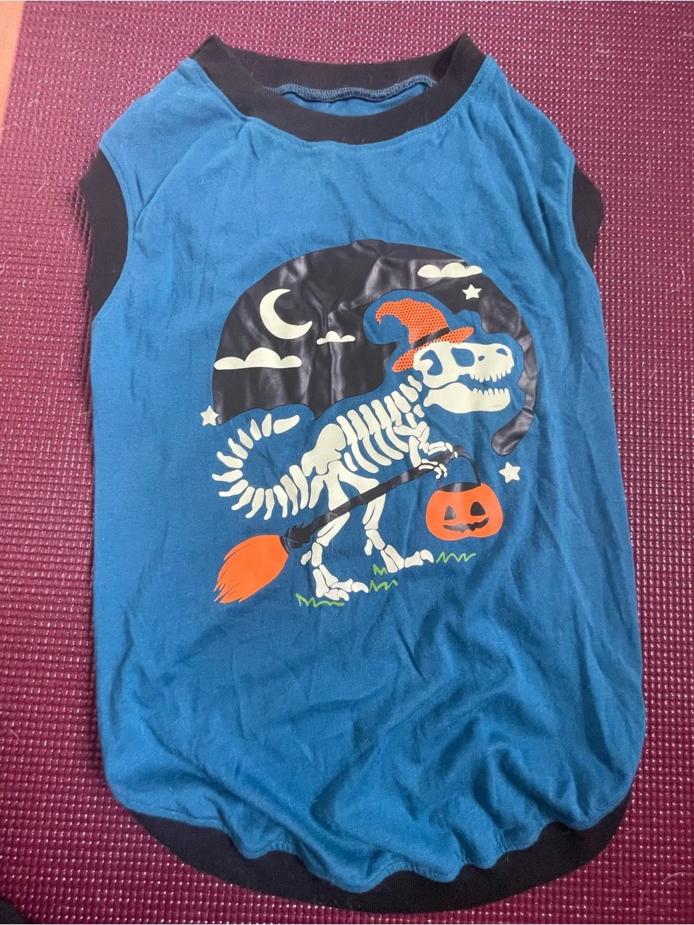 Dog Skeleton Dinosaur Halloween Shirt